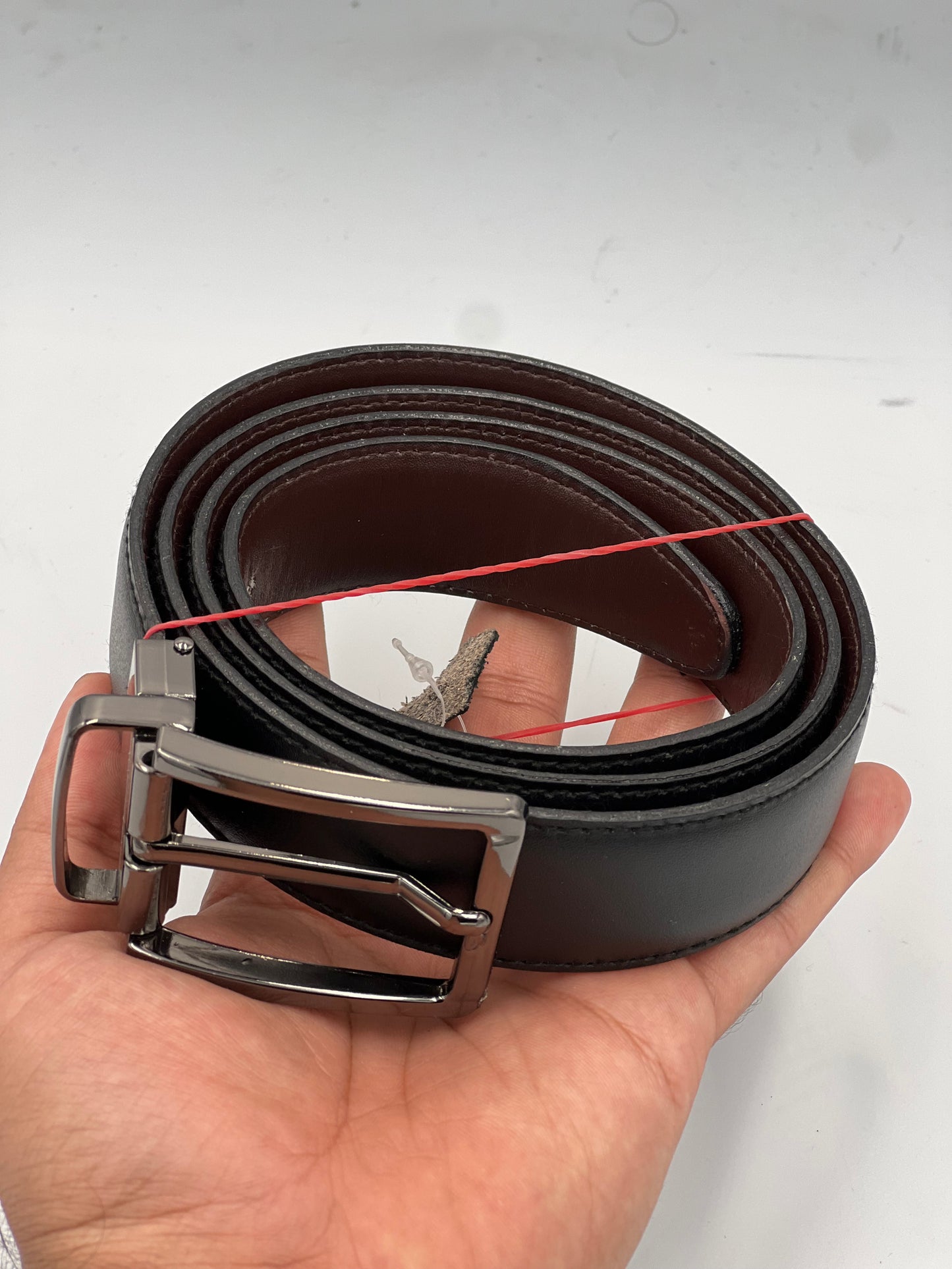 Men’s Turning Buckle Leather Belt